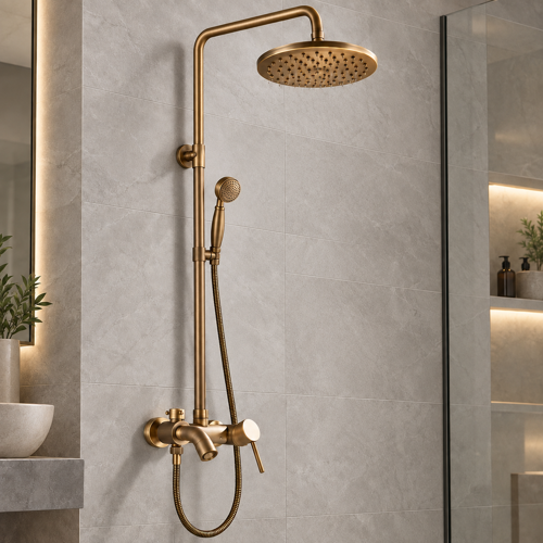 Antik Banyo Duş Seti