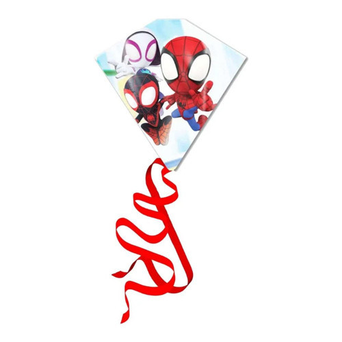 Spider-Man Çocuk Uçurtması - Dayanıklı Fiberglas İskeletli İpli Örümcek Adam Uçurtma (4+ Yaş)