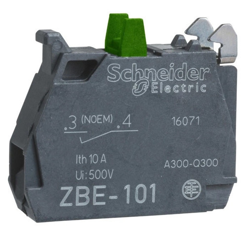 ZBE-101 Buton Kontak bloğu normalde açık 1 NO