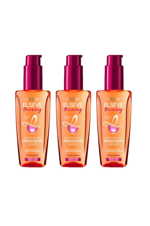 Loreal Paris Mükemmel Düz Pürüzsüzleştirici Serum 100 Ml X 3 Adet