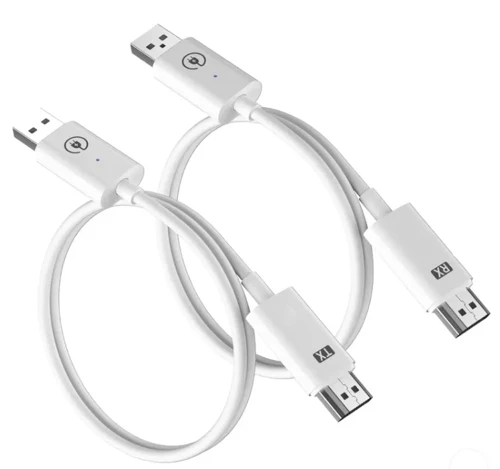 P100 1TX & 1RX Kablosuz HDMI/USB C Görüntü Aktarım Cıhazı