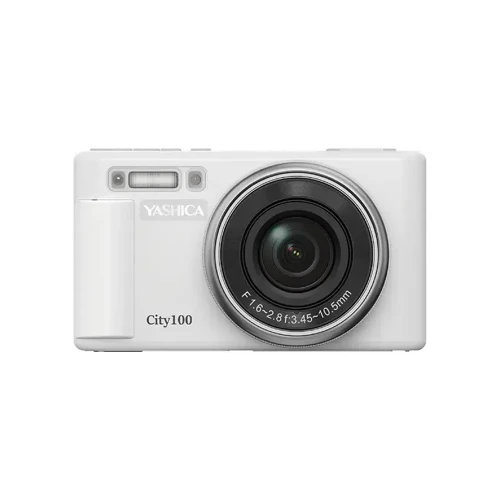 City 100 Beyaz Dijital Fotoğraf Makinesi