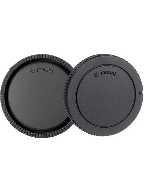 Marka Sony E-Mount için Body ve Lens Kapağı