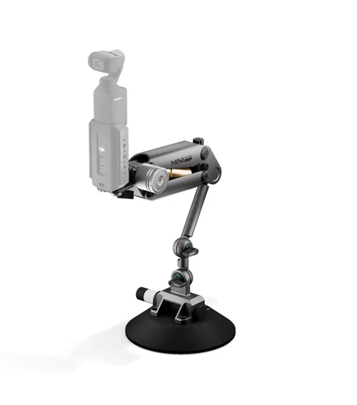 HDA-T15-TG Hydra Alien Mini Araba Montaj Sistemi DJI Action 3/4 DJI Pocket 3 Insta360 X4/X3 ve Khronos Ecosystem'li iPhone ile Uyumlu