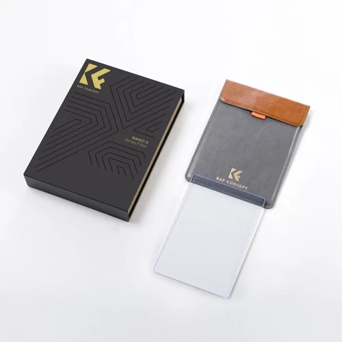 K&F NANO-X Mavi Çizgi 4x5.65 Filtre Tilta ve SmallRig ve Diğer Matbox ile Uyumlu 4mm HD Optik Cam