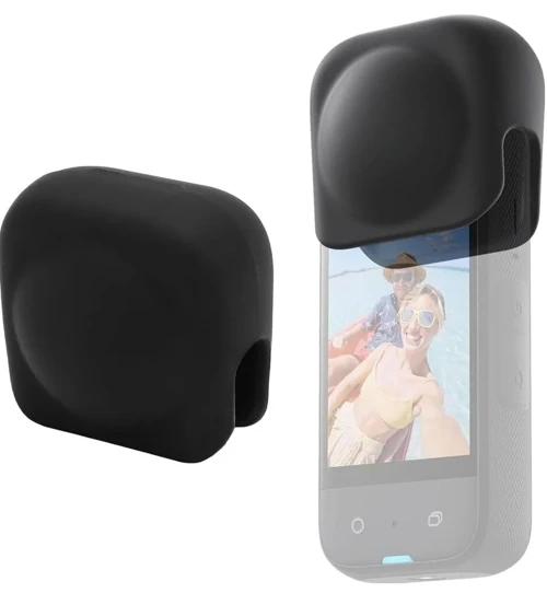 Insta360 X5 X4 İçin Toz Geçirmez Çizilmez Silikon Lens Koruyucu
