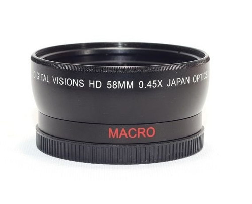 Dıgıtal Vısıons HD 58mm 0.45x Macro Lens (2.EL)
