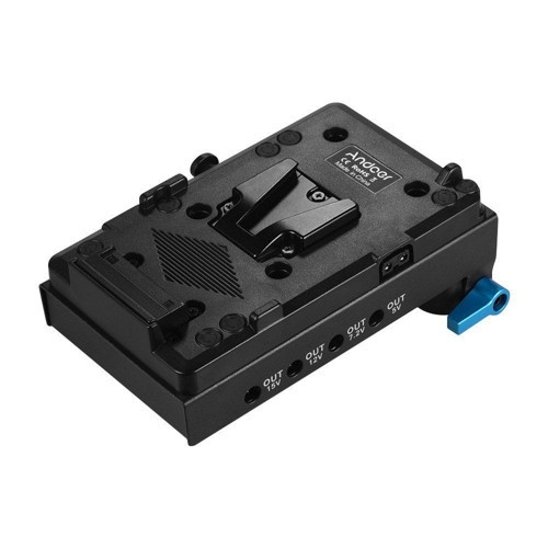 D6325 V Montaj V-Kilit Pil Plakası Adaptörü
