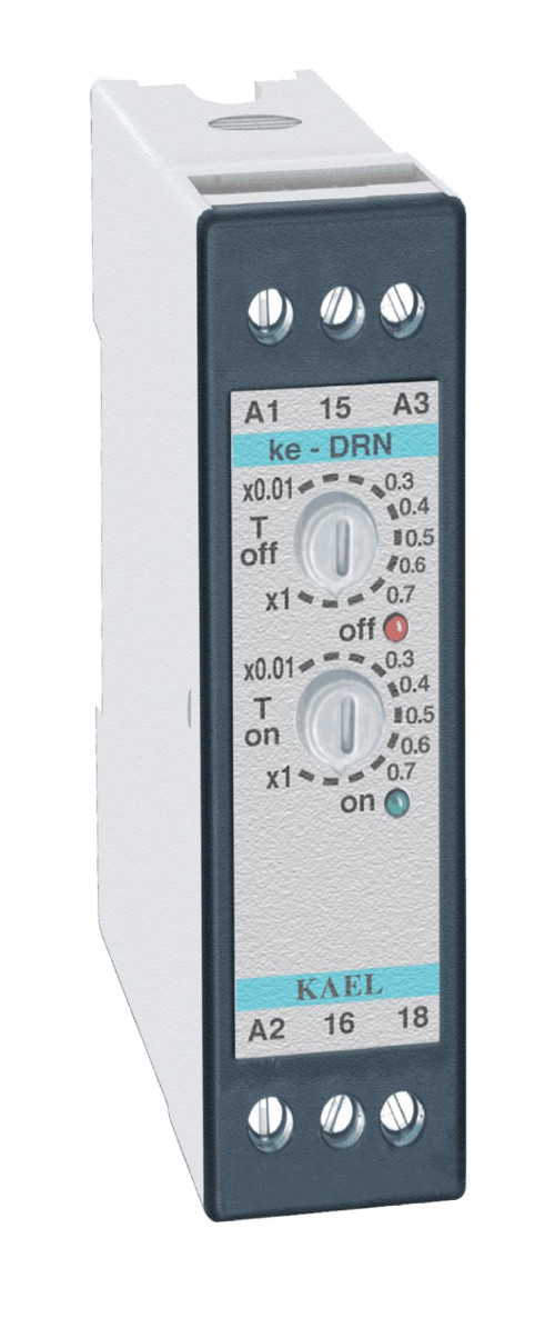 KE-DRN2 Multi Zamanlı Çift Ayarlı Flaşör Röle OFF Start