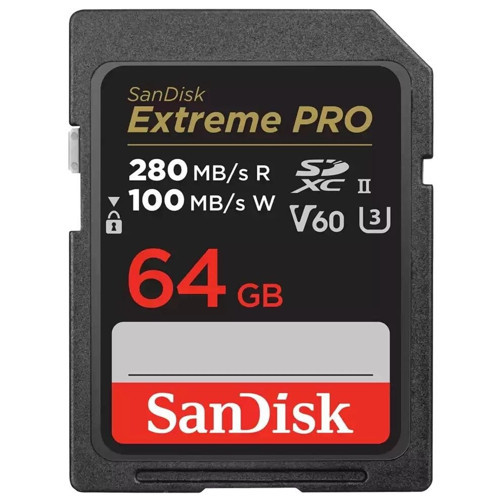 64GB V60 Extreme Pro SDHC/SDXC Hafıza Kartı 280MB/s
