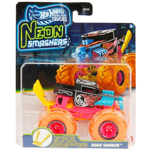JMV39 Monster Trucks Neon Smashers Araç Serisi - BONE SHAKER JMV39-JMV61
