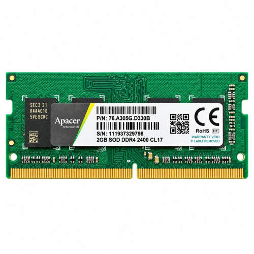 2GB DDR4 2400MHz CL17 SO-DIMM 76.A305G.D330B Notebook Laptop RAM