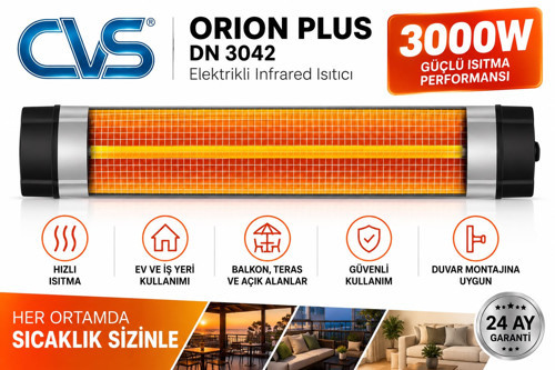 Elektrikli Isıtıcı Infrared 3000W DN3042