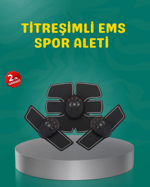 Ems Titreşimli Spor Cihazı Kas Geliştirme Ve Yağ Yakma 2025 Seri