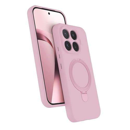Xiaomi Mi 17T Regal Magsafe Standlı Kapak - Açık Pembe