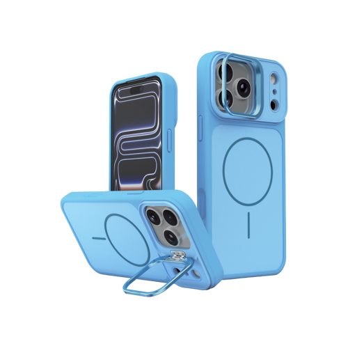 Joko Apple iPhone 18 Pro Max Pale Magsafe Standlı Kapak - Sierra Blue