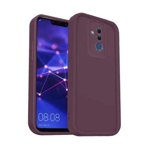 Huawei Mate 20 Lite Kılıf Viera Silikon - Mürdüm