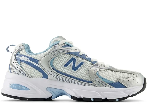 530 Unisex White Silver Blue MR530ADA JUSTSTEP