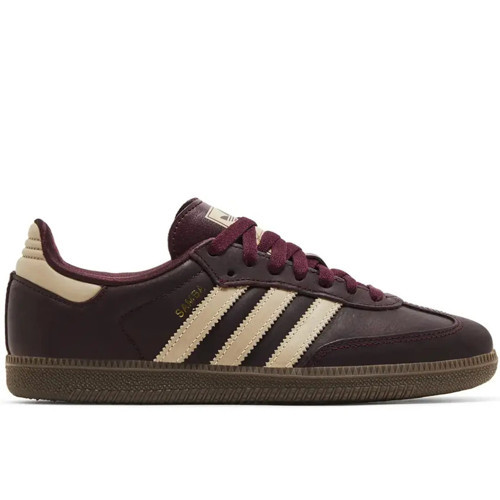 Wmns Samba OG Maroon Crystal Sand IF7004 JUSTSTEP