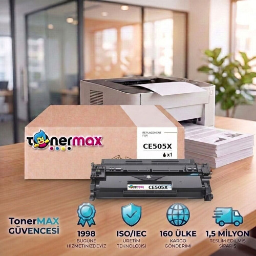 HP CE505X / P2050 / P2055 Muadil Toneri - 2'li Paket