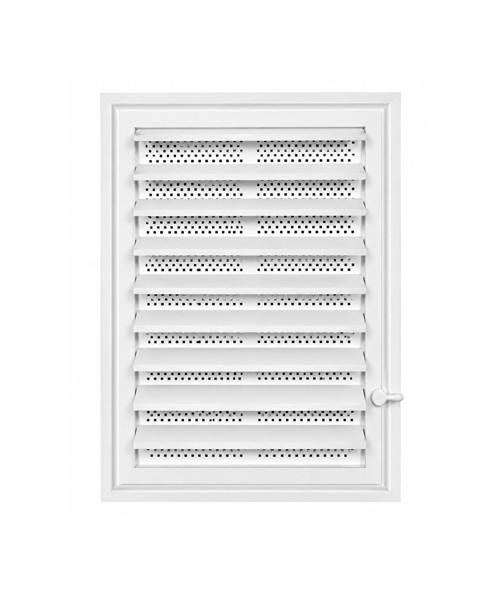 45x55 CM PLASTİK BANYO / WC AYARLANABİLİR SİNEKLİKLİ HAVALANDIRMA MENFEZİ