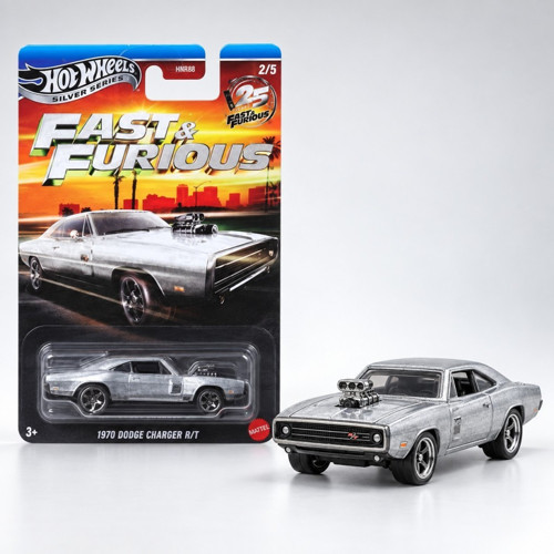 Fast & Furious 25 YIL SILVER SERİSİ - 1970 DODGE CHARGER R/T - JKX21 - HNR88