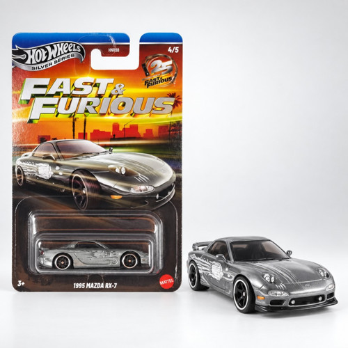 Fast & Furious 25 YIL SILVER SERİSİ - 1995 MAZDA RX-7 JKX23 - HNR88