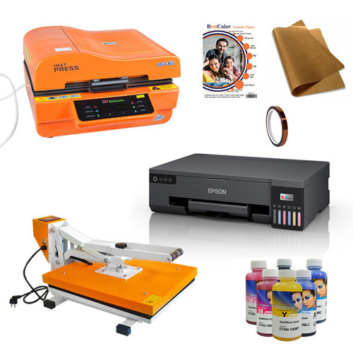 3D ve A3 Pres Transfer Baskı Seti