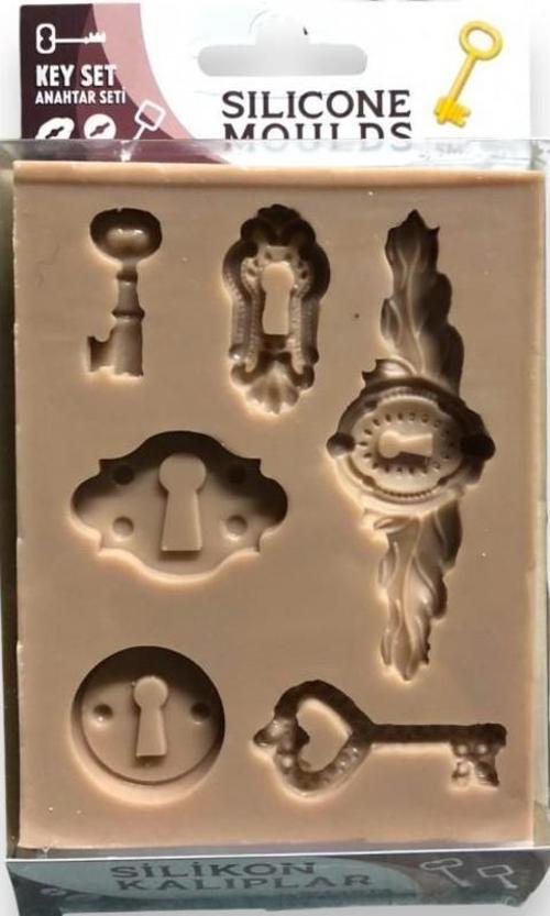 Model Hamuru Silikon Kalıp / Key Set / Anahtar Seti SK1013058