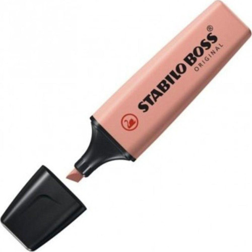 Fosforlu Kalem (İşaret Kalemi) Boss Naturecolors Gül Kurusu 70/175 (10 Lu Paket)