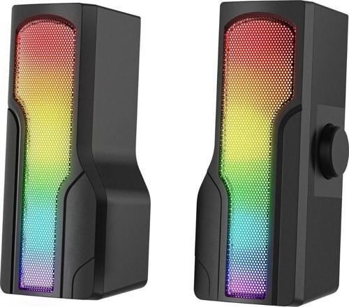 Arty X13 2.0 Bluetoothlu Rms 3W-2 Rgb Işıklı Multimedia Usb 5V 45Db Gaming Oyuncu Speaker