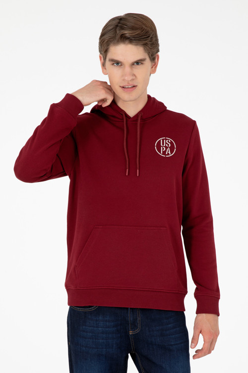 Erkek Bordo Sweatshirt 50293361-VR014