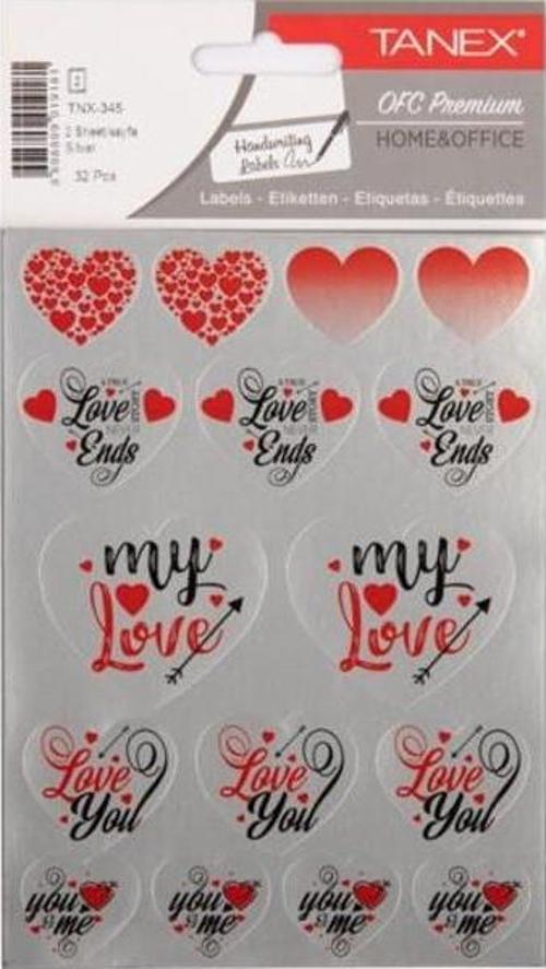 Silver Kalp Etiketi-5 2 Adet Tnx-345 (10 Lu Paket