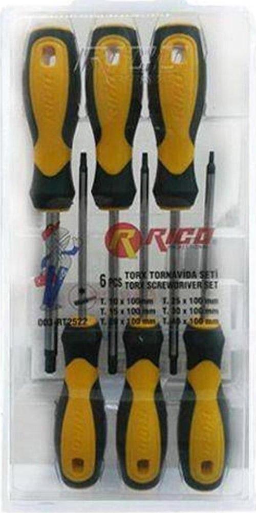 003-Rk0051 Torx 6'lı Tornavida Seti
