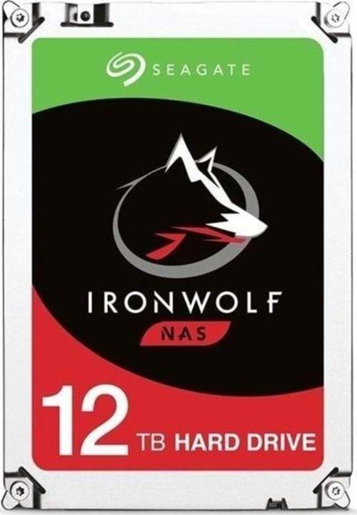 12Tb İronwolf 3.5" Nas Dsk 7200 Rpm Sata 6.0 Gb-S 256Mb Cache St12000Vn0008-2Jh101 Harddisk
