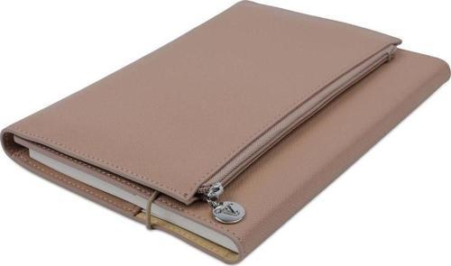 Victoria's Journals Not Defteri 14X20 Cm Zipco Clutch 80 Gram Bej 96 Yaprak Çizgili 211598