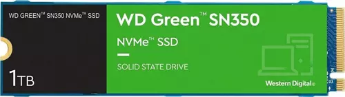 Western Digital 1Tb Green Sn350 Wds100T3G0C 3200-2500Mb-S Pcie Nvme M.2 Ssd Harddisk