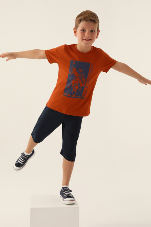 Erkek Çocuk Kiremit Pijama Takımı 50291595-VR031