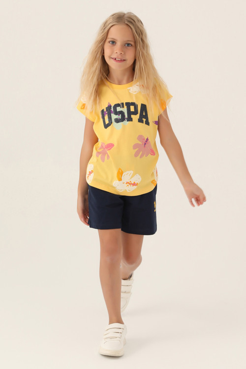 Kız Çocuk Sarı Pijama Takımı 50290830-VR094