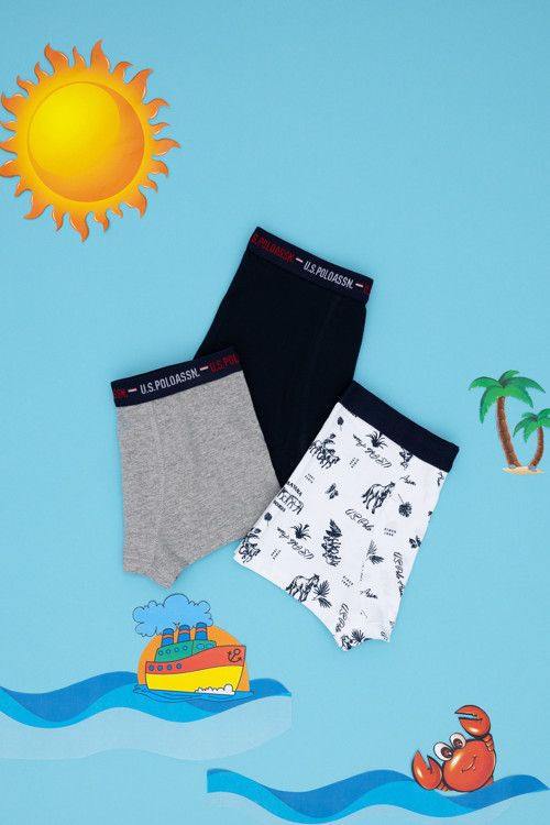 Erkek Çocuk 3'lü Boxer 50301854-VR013