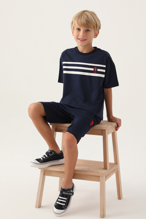 Erkek Çocuk Lacivert Pijama Takımı 50291603-VR033