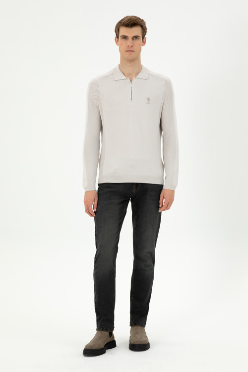 Erkek Kahverengi Jean Pantolon 50290069-VR029