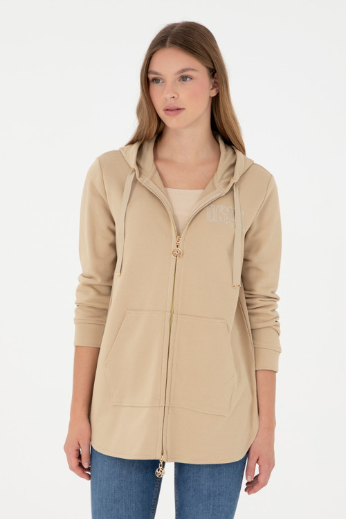 Kadın Kum Sweatshirt 50289545-VR085