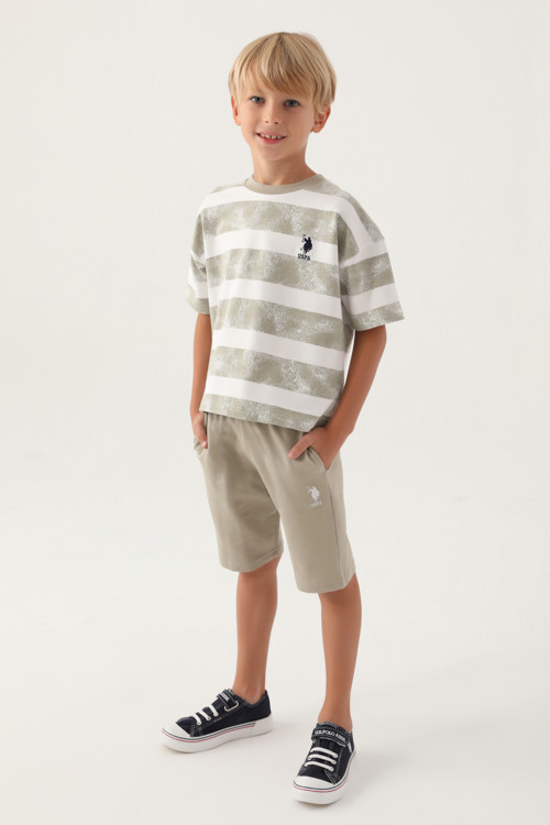 Erkek Çocuk Açık Haki Pijama Takımı 50291564-VR183