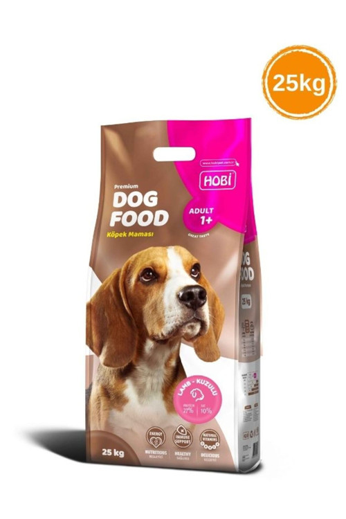 Kuzu Etli Yetişkin Köpek Maması 25kg