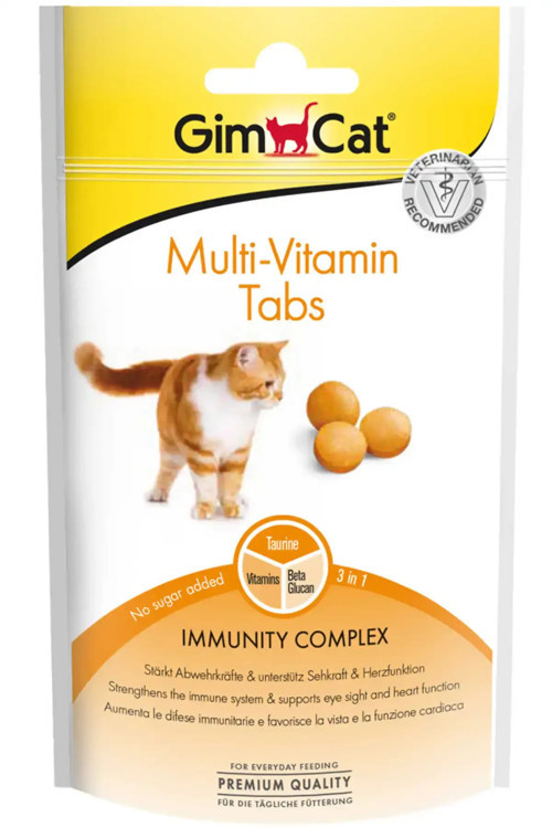Multivitamin Kedi Ödül Tableti 40gr