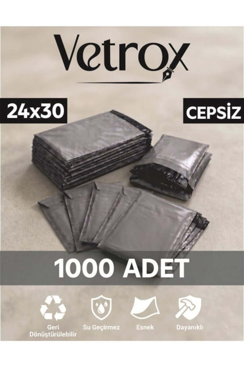 24X30 Cm Cepsiz Kargo Poşeti - 1000 Adet