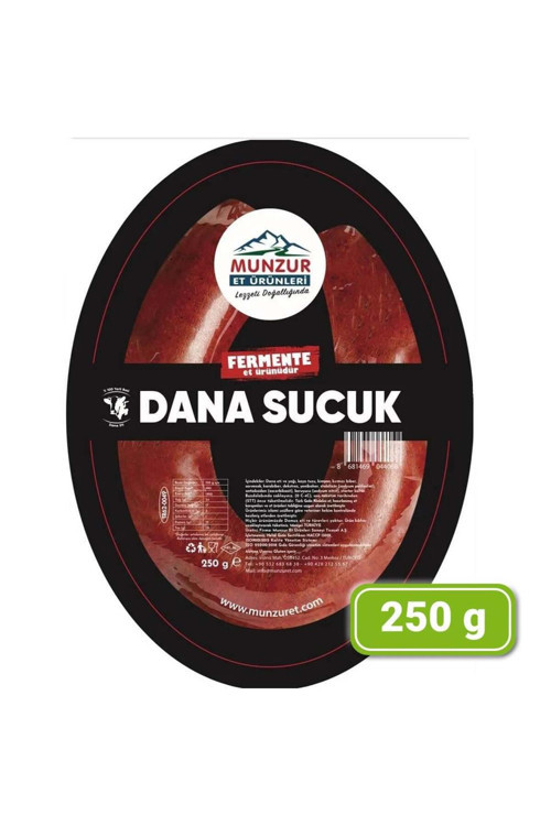 Munzur Fermante Dana Kangal Sucuk 250 Gr