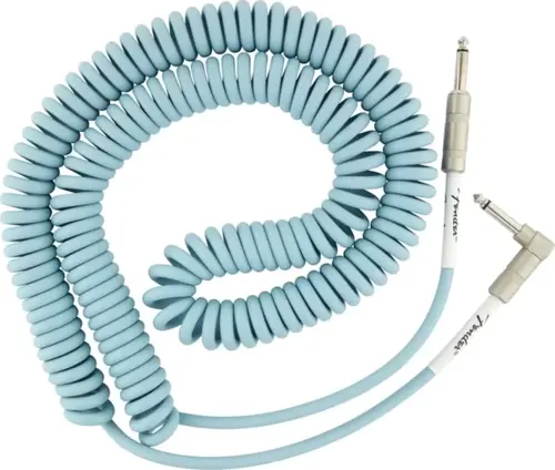 Original Coil Cable Düz/l Uçlu 9m Daphne Mavi Enstrüman Kablosu