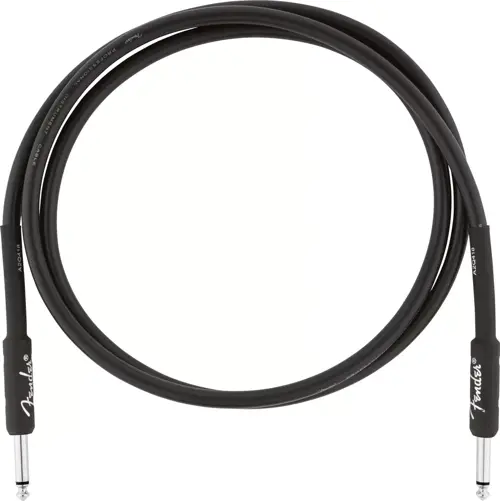 Professional Düz/düz Uçlu 1m Siyah Patch Kablosu